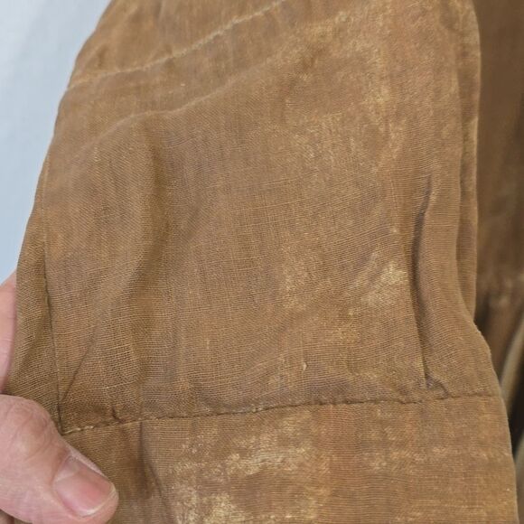 Heathen Brown Long-Sleeve Distroyed  Jumpsuit S - Picture 3 of 10